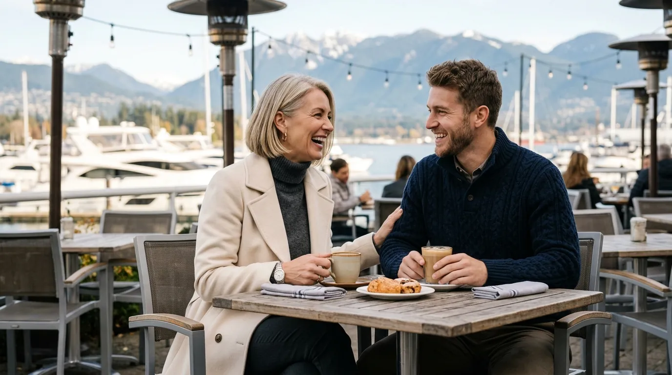 Affirming LGBTQ+ couple in Lesser Poland enjoying an authentic romantic moment together